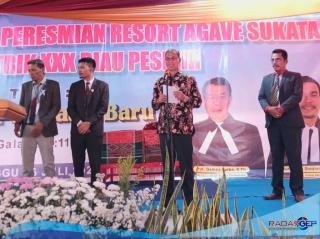 Bupati Bengkalis Hadiri Peresmian HKBP Resort Agave Sukatani, Talang Muandau